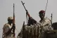 Sudanese soldiers from the Rapid Support Forces unit, in the