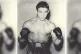 Black and White photo of Jewish heavyweight boxer and Aushwi