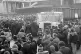 VICTORIOUS: Saltley Gate pickets on February 8 1972 speak to