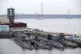 Decommissioned nuclear submarines at Rosyth on the Firth of 