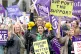 OUT IN THE COLD: School support staff members of Unison duri