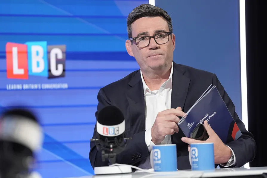Burnham slammed for backing Starmer's war policy